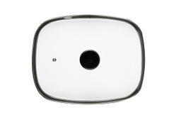 מכסה 32 ס"מ למחבת גריל כפולה מלבנית - תואם דגם 7290110462086-תמונה-2