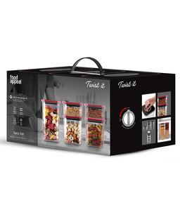 סט 5 קופסאות אחסון  חלקים TWIST IT-תמונה-3