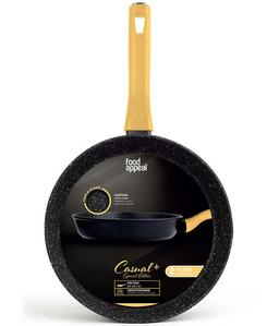 מחבת 20 ס"מ CASUAL PLUS ידית צהובה-תמונה-1