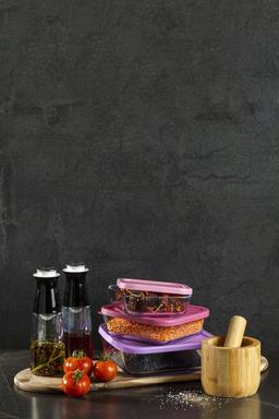 סט שמןחומץ מזכוכית 320 מ"ל SPICES PULL & POUR-תמונה-1