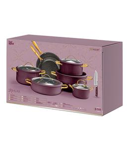 סט סירים 13 חלקים - REGAL בורדו-תמונה-1