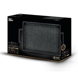 מחבת גריל  27*43 ס"מ תואם אינדוקציה GOURMET שיש שחור מחבת לסטייקים-תמונה-2