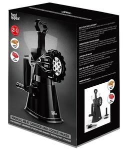 מטחנה ידנית רב שימושית לקיצוץ בשר והכנת עוגיות מרוקאיות-תמונה-1