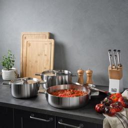 סוטאז' 28 ס"מ . ENIGMA יציקת נירוסטה  3PLY-תמונה-1