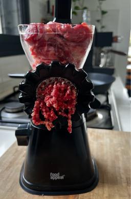 מטחנה ידנית רב שימושית לקיצוץ בשר והכנת עוגיות מרוקאיות-תמונה-2