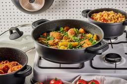 כל מה שצריך למטבח - סט כלי בישול 13 חלקים מסדרת Marble Class-תמונה-3