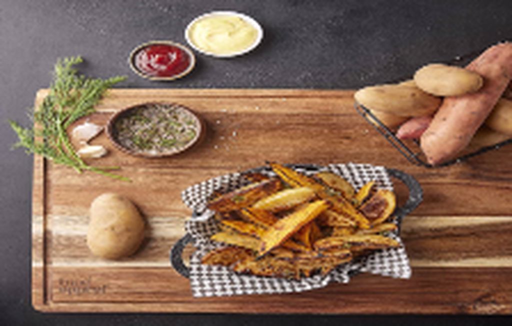 ציפס תפוחי אדמה ובטטה\קינן בסל